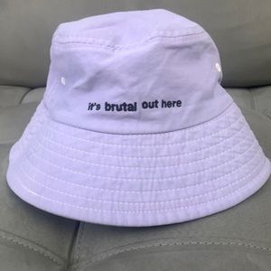 “It’s Brutal Out Here” Olivia Rodrigo Bucket Hat